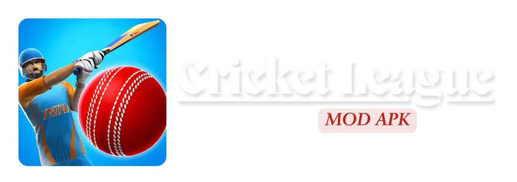 Cricket League MOD APK LOGO - unlimited money gems